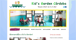 Desktop Screenshot of kidsgarden-cordoba.com